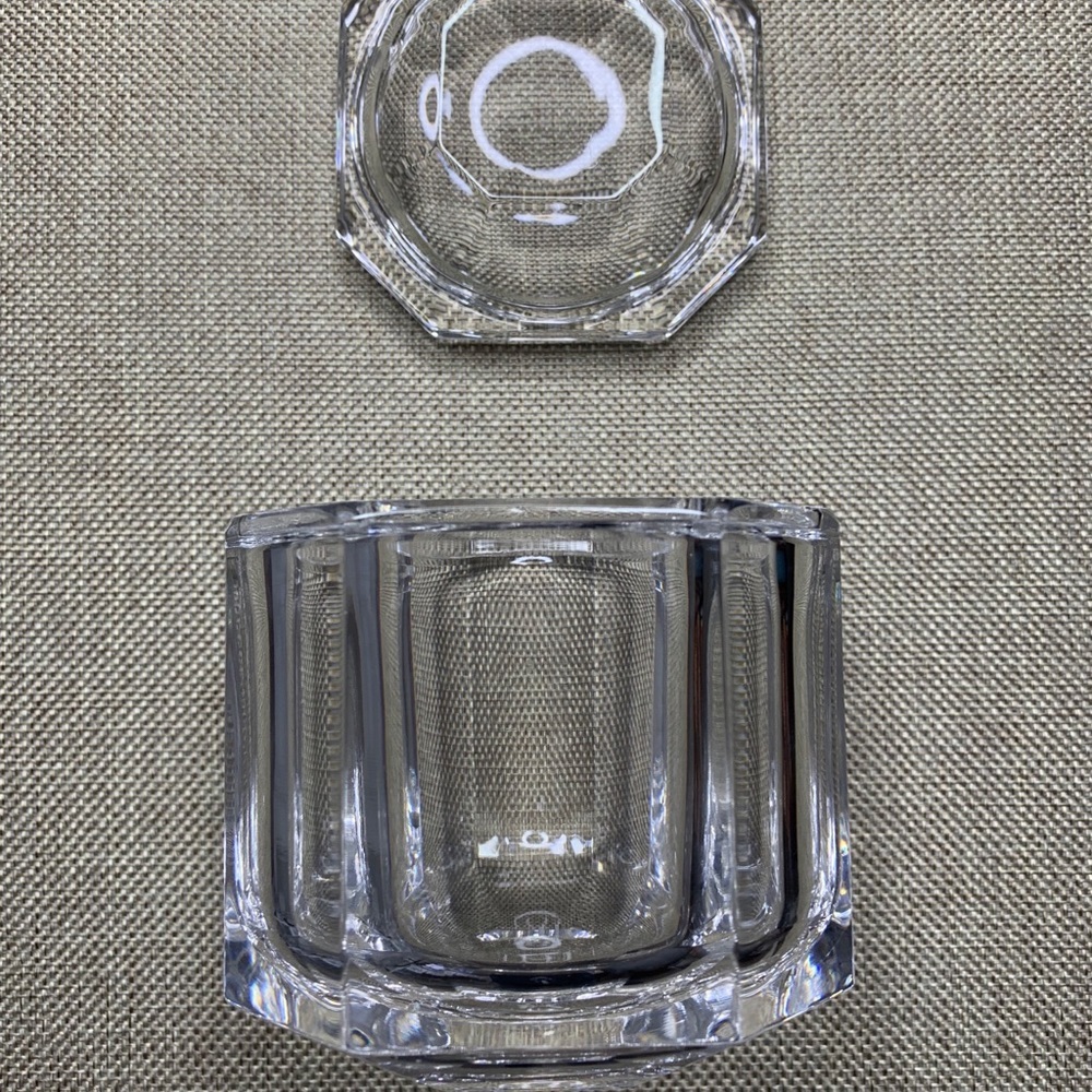 Tiffany & Co Crystal Trinket Box Dish Jewelry Box - Picture 6 of 7